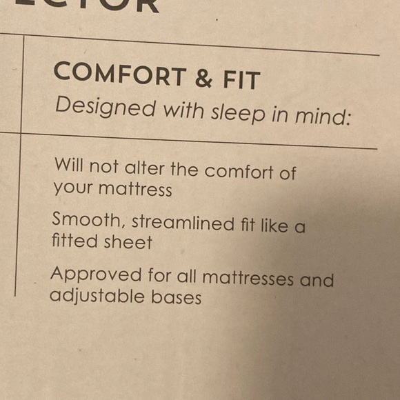 NEW Purecare Frio ❄️ 5-Sided Cooling White Mattress Protector (FULL) 🛏️ - Picture 4 of 4